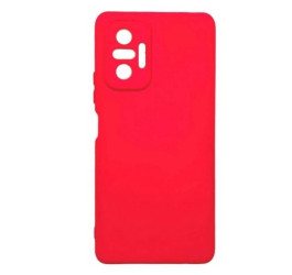 Чехол для Xiaomi Redmi Note10 тонкий (красный)