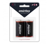 Батарейка солевая Smartbuy R20/2B цена за блистер 2 шт (12/96) (SBBZ-D02B)