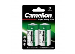 Батарейка солевая Camelion R20/2BL Super Heavy Duty (цена за блистер 2 шт)