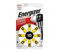 Батарейка часовая для слуховых аппаратов Energizer ZA10/8BL PR70