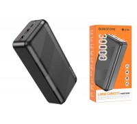 Универсальный дополнительный аккумулятор Power Bank BOROFONE BJ27B Pindar (30000 mAh) (черный)