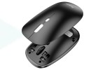 Мышь беспроводная HOCO GM15 (USB, 2.4ГГц+ВТ, 10м)  (черный)