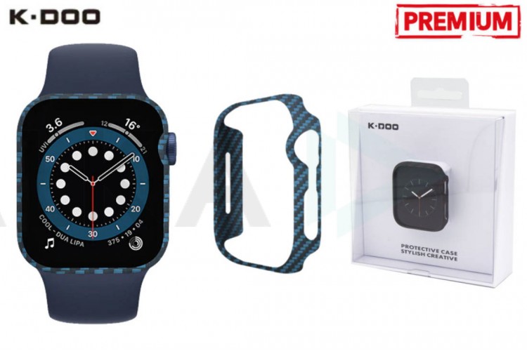 Защитная накладка для Apple Watch 49 мм K-DOO KEVLAR EDGE (синий)