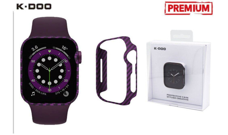 Защитная накладка для Apple Watch 49 мм K-DOO KEVLAR EDGE (пурпурный)