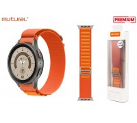 Ремешок MUTURAL ALPINE LOOPBACK SERIES тканевый для Apple Watch 38-41 мм цвет оранжевый