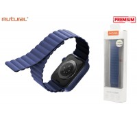 Ремешок MUTURAL MODI магнитный для Apple Watch 42-49 мм цвет синий