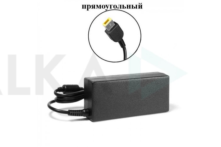 Блок питания / зарядное устройство для ноутбука Lenovo (20.0V, 4.5A, прямоуг) OEM