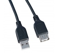 Кабель USB 2.0 удлинитель (штекер-гнездо) PERFEO USB2.0 A вилка - А розетка, длина 0,5 м. (U4501)