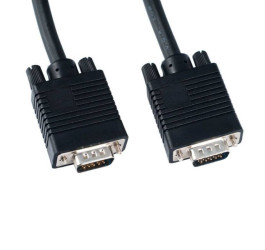 Кабель VGA - VGA PERFEO VGA/SVGA вилка - VGA/SVGA вилка, с ф/фильтрами, длина 1,8 м. (V7001)