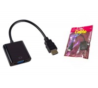 Конвертер переходник PERFEO HDMI A вилка - VGA/SVGA розетка (A7022)