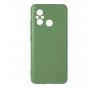 Чехол для Xiaomi Redmi 12C тонкий (зеленый)