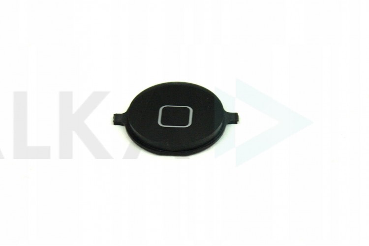 Толкатель кнопки Home для iPhone 4 пластик (черный)