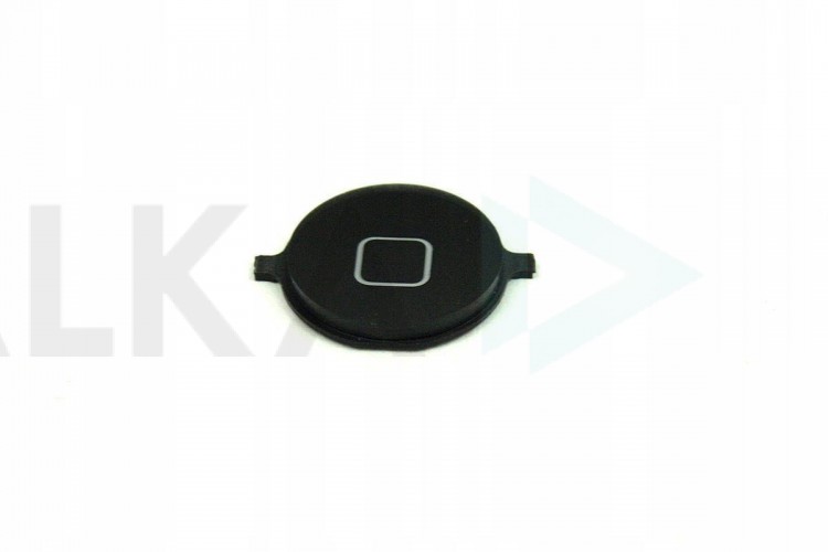 Толкатель кнопки Home для iPhone 4 пластик (черный)