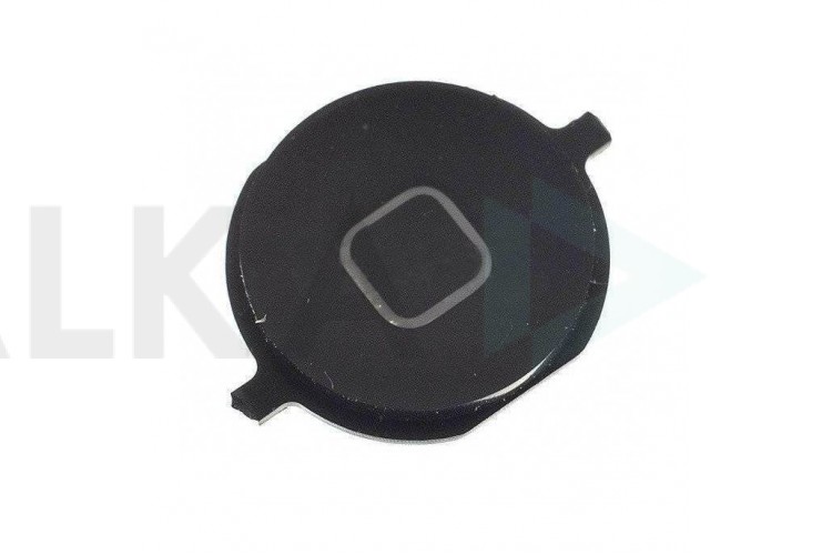 Толкатель кнопки Home для iPhone 4s пластик (черный)