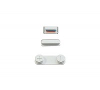 Толкатели боковых кнопок для iPhone 5 комплект (белый)