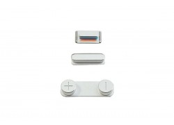 Толкатели боковых кнопок для iPhone 5 комплект (белый)