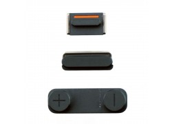Толкатели боковых кнопок для iPhone 5 комплект (черный)