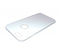 Чехол для Apple iPhone 6 Plus/6S Plus ультратонкий пластиковый шелковистый (белый)