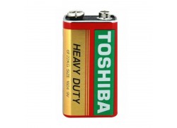 Батарейка солевая Toshiba 6F22 крона/1SH (спайка)