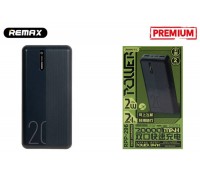 Универсальный дополнительный аккумулятор REMAX RPP-296 20 000 mAh (черный)