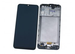 Дисплей для Samsung M315F Galaxy M31 Black в сборе с тачскрином + рамка, 100%