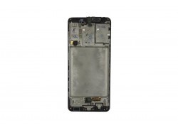 Дисплей для Samsung A315F Galaxy A31 Black в сборе с тачскрином + рамка 100%