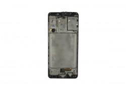 Дисплей для Samsung A315F Galaxy A31 Black в сборе с тачскрином + рамка 100%
