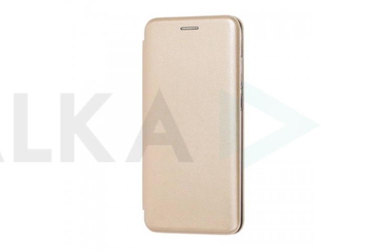 Чехол-книжка Xiaomi Redmi Note 10 Lite  боковой (золотистый)