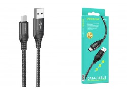 Кабель USB - USB Type-C BOROFONE BX56, 2,4A (черный) 1м