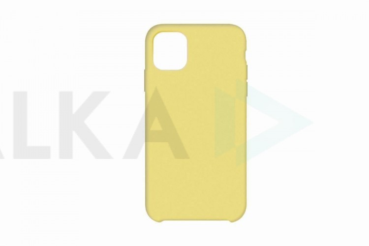 Чехол для iPhone 11 (6.1) Silicone Case Soft Touch (желтый) 4