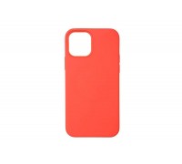 Чехол для iPhone 12 mini (5.4) Silicone Case Soft Touch (красно-оранжевый)