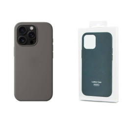 Чехол для iPhone 16 (6,1) Silicone Case Soft Touch MagSafe Stone Gray(серый камень)