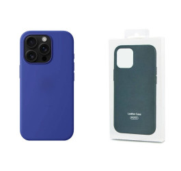 Чехол для iPhone 16 Pro(6,3) Silicone Case Soft Touch MagSafe Ultramarine (ультрамарин)