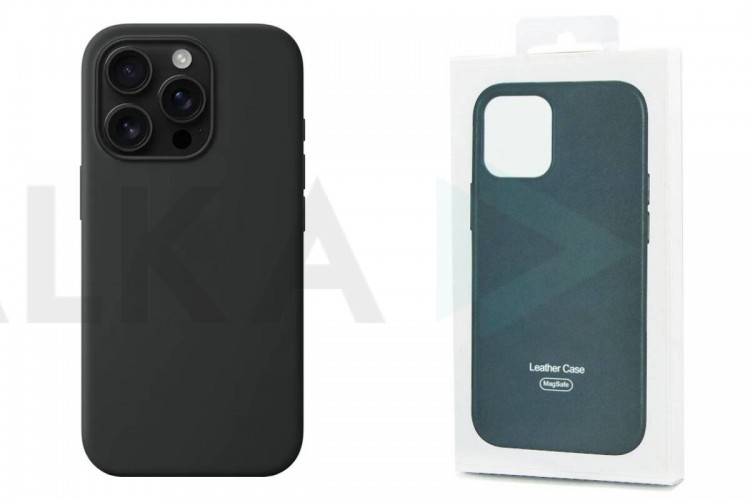 Чехол для iPhone 16 Pro Max (6,9) Soft Touch MagSafe Black (черный)