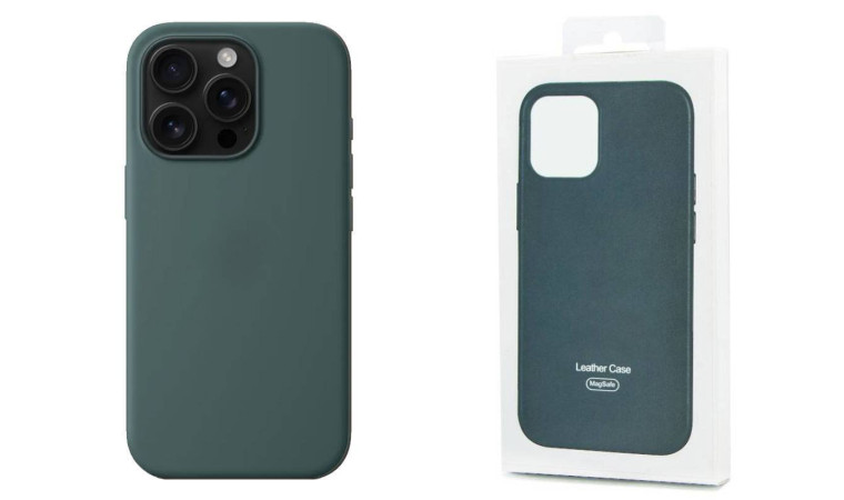 Чехол для iPhone 16 Pro Max (6,9) Silicone Case Soft Touch MagSafe Lake Green (зеленое озеро)