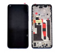 Дисплей для Huawei Honor 50 Lite (NTN-LX1)/ Nova 8i (NEN-LX1) в сборе с тачскрином + рамка (синий) УЦЕНКА