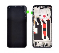 Дисплей для Huawei Honor 50 Lite (NTN-LX1)/ Nova 8i (NEN-LX1) в сборе с тачскрином + рамка (черный) УЦЕНКА
