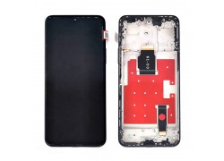 Дисплей для Huawei Honor X8a (CRT-LX1)/ Honor 90 Lite (CRT-NX1) в сборе с тачскрином + рамка (черный) УЦЕНКА