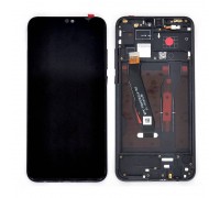 Дисплей для Huawei Honor 8X (JSN-L21)/ Honor 9X Lite в сборе с тачскрином + рамка (черный) УЦЕНКА