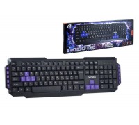 Клавиатура проводная Perfeo "ROBOTIC" Multimedia, USB GAME DESIGN  (черный)