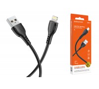 Кабель USB - Lightning BOROFONE BX51, 2,4A (черный) 1м