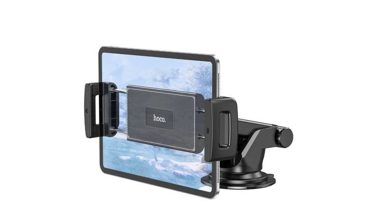 Держатель автомобильный для телефона HOCO CA120 Prospering center console car holder for tablets цвет черный Держатель автомобильный для телефона HOCO CA120 Prospering center console car holder for tablets цвет черный