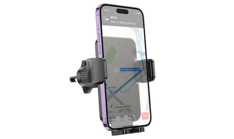 Держатель автомобильный для телефона HOCO H36 Cheetah car holder(air outlet) в решетку воздуховода