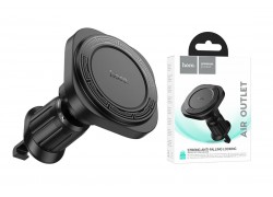 Держатель автомобильный для телефона HOCO H28 Rainbow ring magnetic car holder(air outlet) цвет черный 