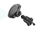 Держатель автомобильный для телефона HOCO H28 Rainbow ring magnetic car holder(air outlet) цвет черный