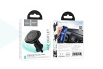 Держатель автомобильный для телефона HOCO H28 Rainbow ring magnetic car holder(air outlet) цвет черный