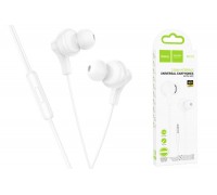 Наушники вакуумные проводные HOCO M114 Jia universal digital earphones with microphone штекер Type-C (белый)