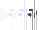 Наушники вакуумные проводные HOCO M114 Jia universal digital earphones with microphone штекер Type-C (фиолетовый)