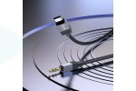Кабель аудио HOCO UPA32B Clever (штекер Type-C - вход AUX 3.5 mm) 1 метр черный