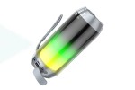 Портативная беспроводная колонка BOROFONE BR25 Crazy sound colorful luminous BT (павлиний синий)